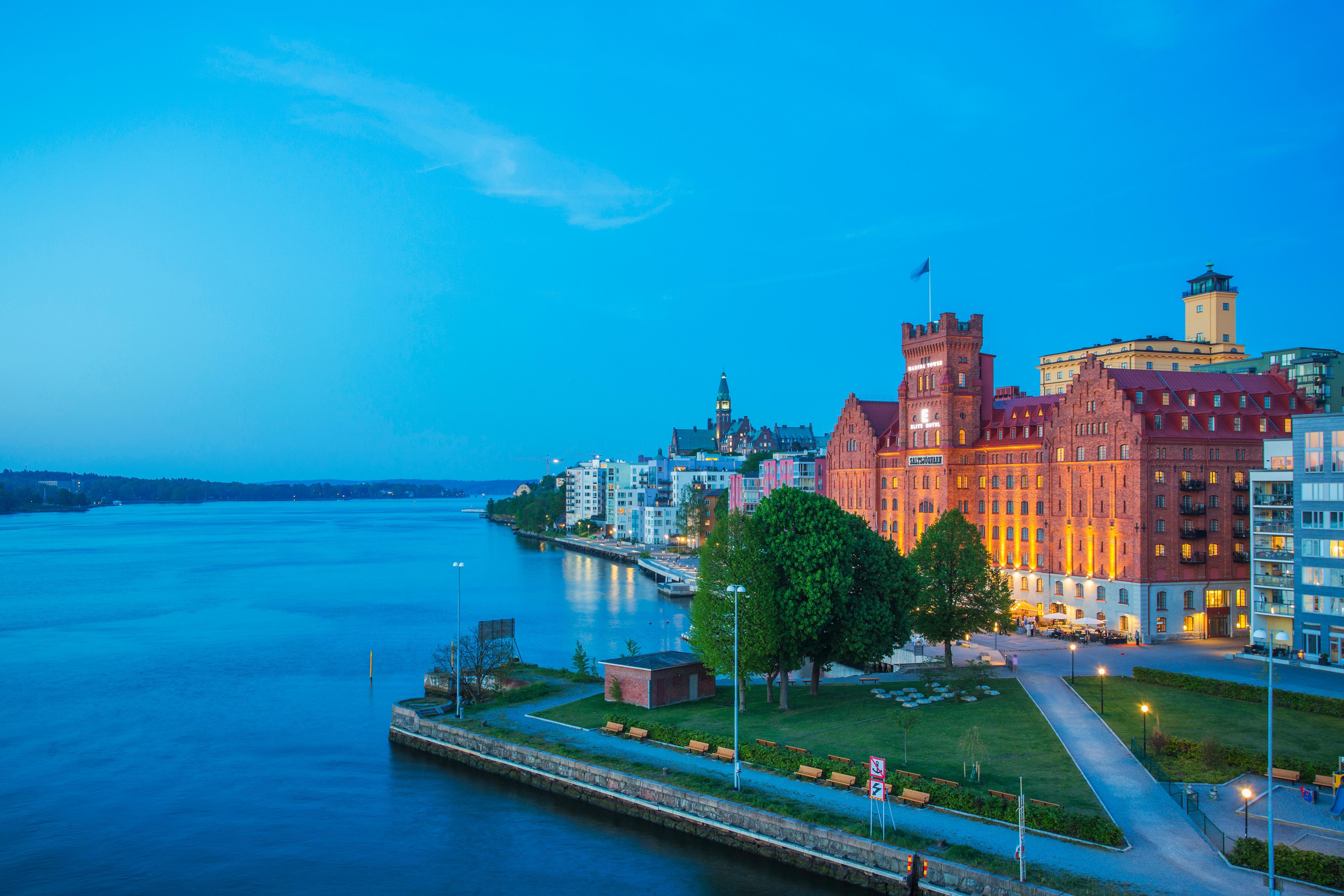 Elite Hotel Marina Tower, Spa & Resort Nacka Exterior photo